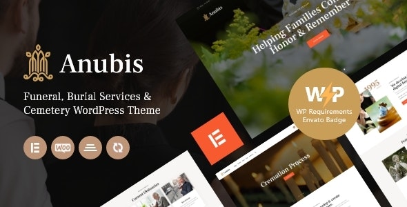 Anubis v1.10 – WordPress殡葬服务主题插图