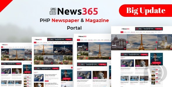 News365 v6.4 – 新闻网站源码插图