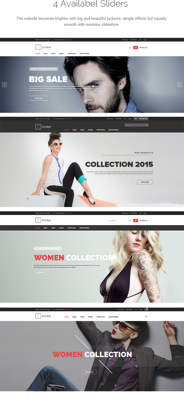 Zonker v1.6.5 – WooCommerce WordPress 主题插图(4)