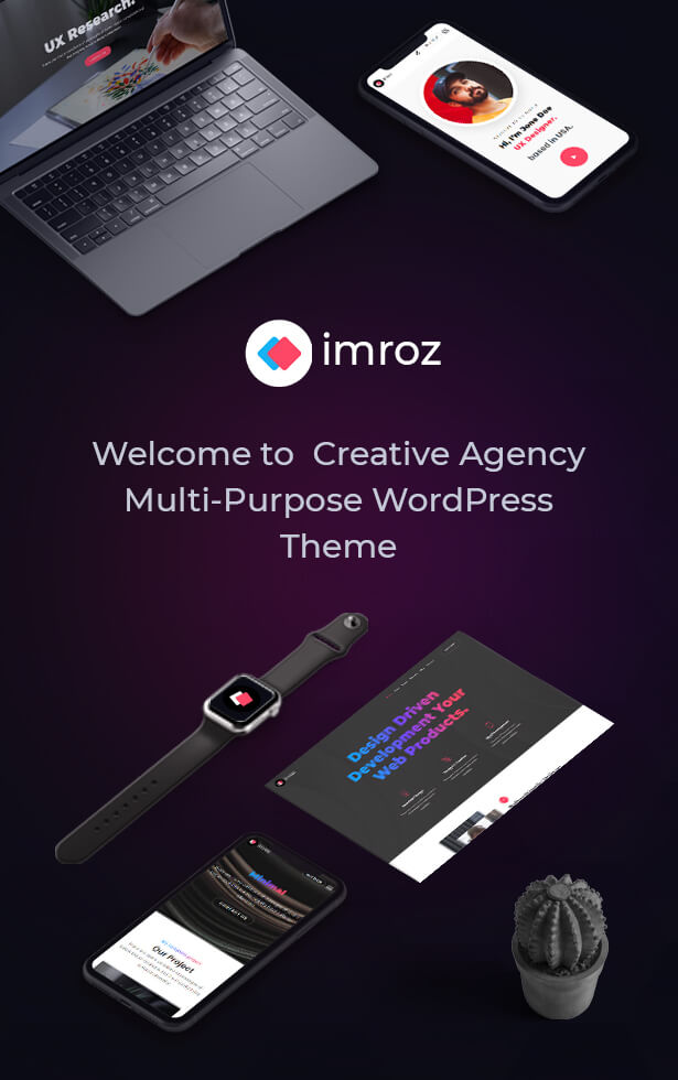 Imroz v1.5.0 – 代理和投资组合主题插图(1)