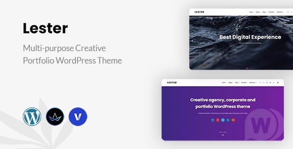 Lester v3.0 – 创意组合 WordPress 主题插图
