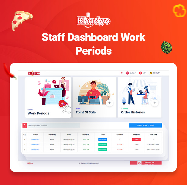 Khadyo Restaurant Software v4.1.0 – 带 POS 的在线食品订购网站插图(3)