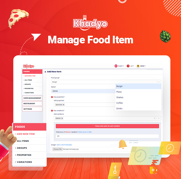 Khadyo Restaurant Software v4.1.0 – 带 POS 的在线食品订购网站插图(9)