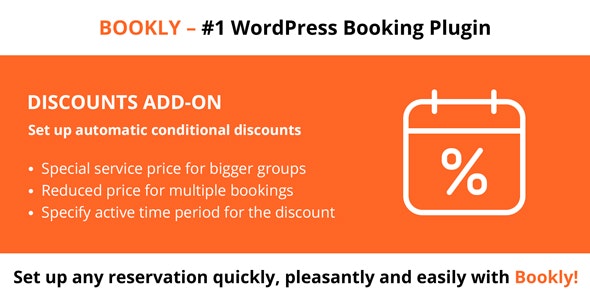 Bookly Discounts (Add-on) v1.9