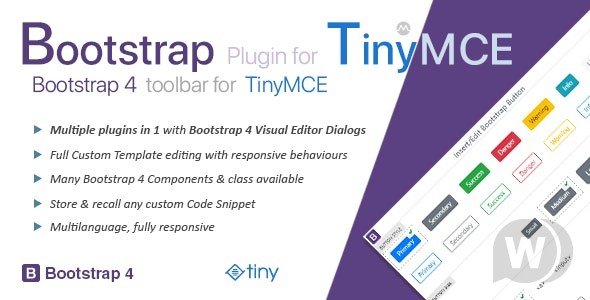 Bootstrap Plugin for TinyMCE v3.5.1