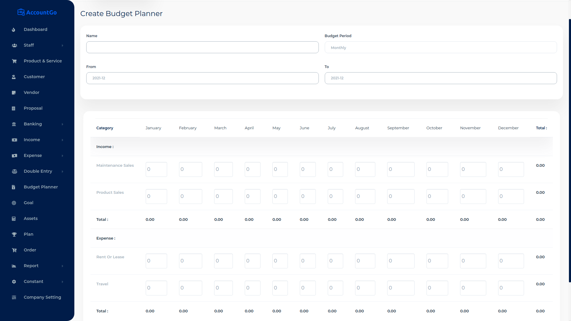 AccountGo SaaS v7.2破解版 – 会计和计费源码插图(9)
