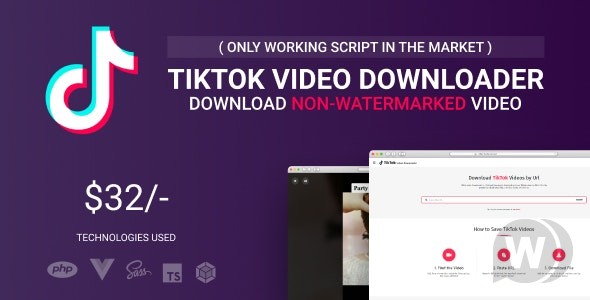 TikTok Video Downloader v3.0.5 – 无水印和音乐提取器插图