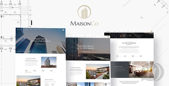 MaisonCo v2.0.0 – WP地产主题插图