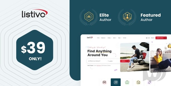 Listivo v2.3.71 – WordPress 主题公告板和目录插图