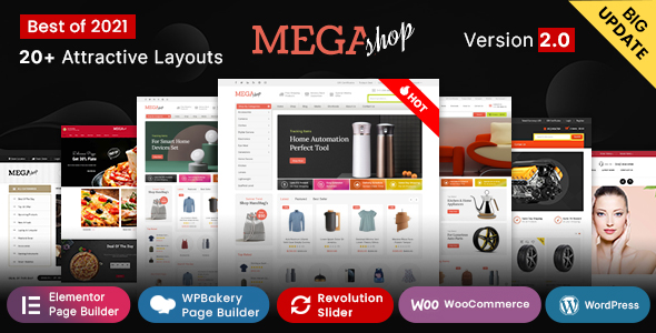 Mega Shop v2.0 – wordpress 电子商务主题插图(5)