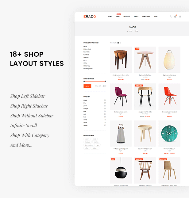 Erado v1.6 – 电子商务 WordPress 主题插图(1)