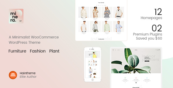 Minera v2.9.5 – 极简 WooCommerce WordPress 主题插图