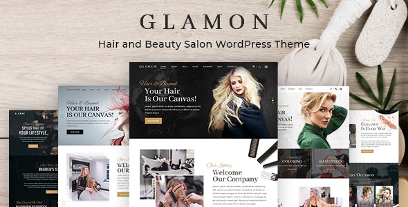 Glamon v1.0.2 – 沙龙和理发店主题插图