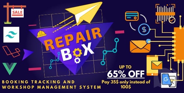 Repair box v1.2.6 – 用于订购维修、跟踪和管理车间的系统插图