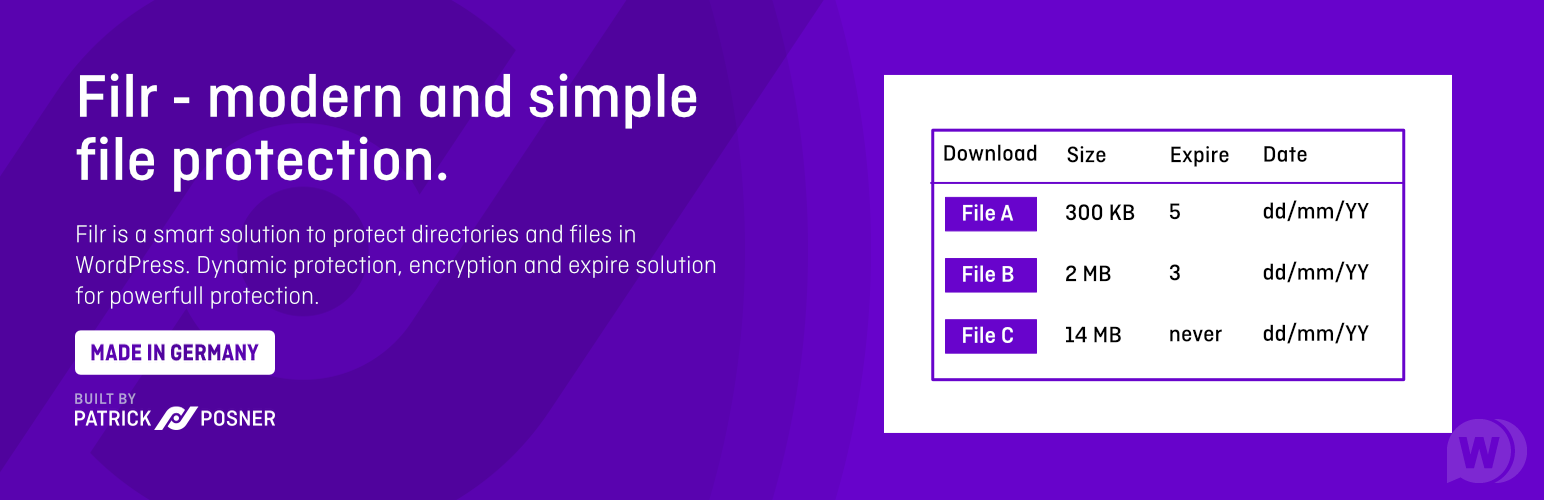 Filr (Premium) v1.2.2 – WordPress 文档库插件插图