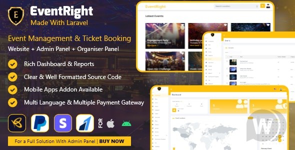 EventRight v6.2 – 票务、预订和活动管理系统 – (saas)插图