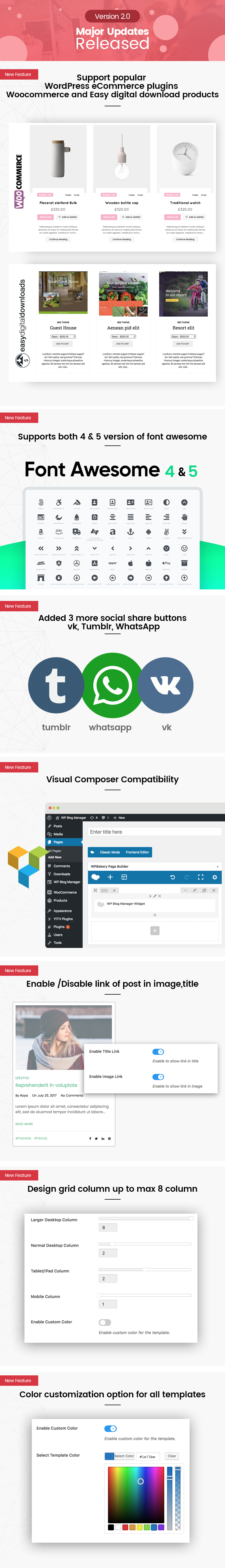 WP Blog Manager v2.0.5 – 管理设计博客的插件插图(2)