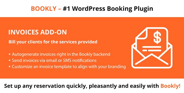 Bookly Invoices (Add-on) v4.9插图