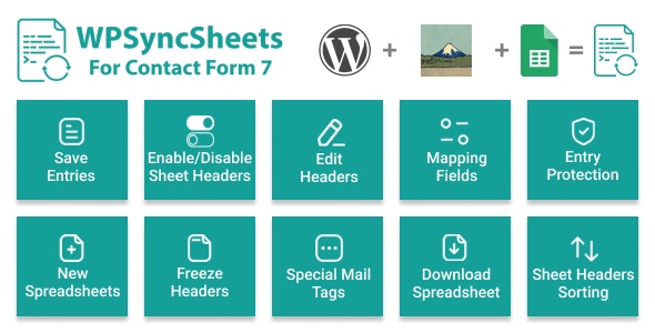 ContactSheets v3.4（已汉化） – 联系表格 7 Google 电子表格插件插图
