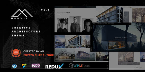Monolit v2.0.6 – 响应式架构 WordPress 主题插图