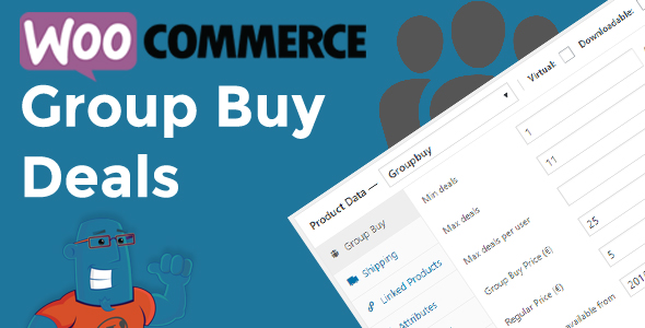 WooCommerce Group Buy and Deals v1.1.26(已汉化) – WooCommerce 团购插件