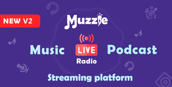 Muzzie v4.6（已汉化95%） – 音乐、播客和直播平台