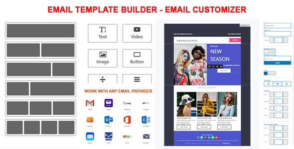 Email Template Builder v1.2.7 – 电子邮件定制器插图