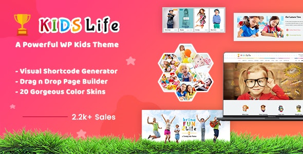 Kids Life v4.3 – 儿童学校主题插图