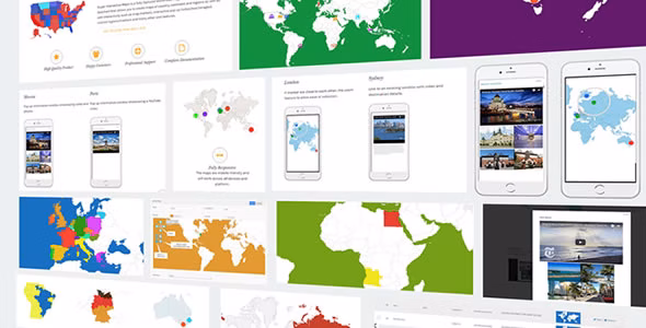 Super Interactive Maps v2.3（已汉化） – WordPress 超级互动地图插件插图
