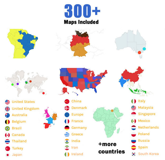 Super Interactive Maps v2.3（已汉化） – WordPress 超级互动地图插件插图(1)