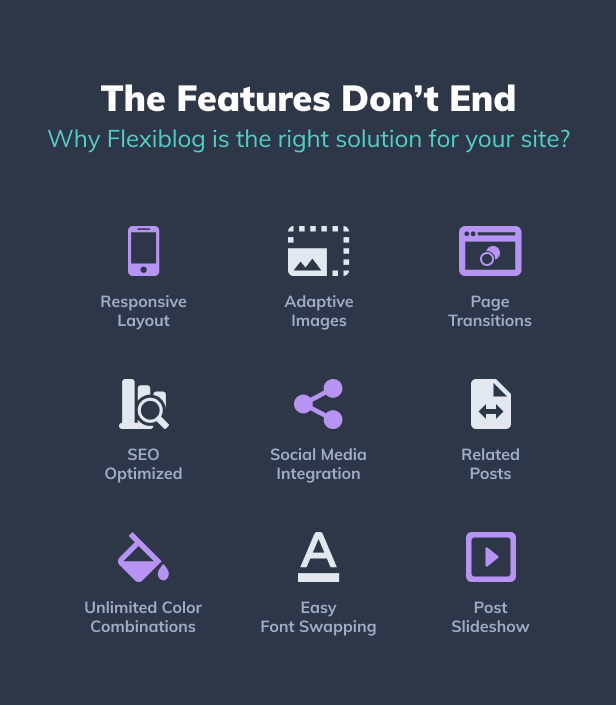 FlexiBlog v3.9.0 – React Gatsby 多用途博客主题插图(9)