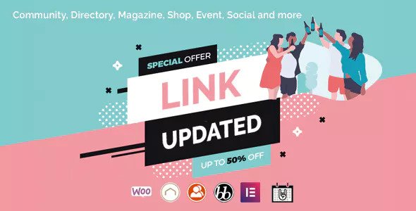 Lynk v3.8.0 – WordPress 社交网络和社区主题插图