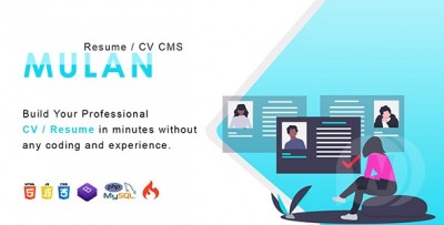 Mulan v2.3.2 – 名片网站CMS插图