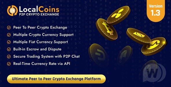 LocalCoins v3.0 – 终极点对点加密交换平台插图