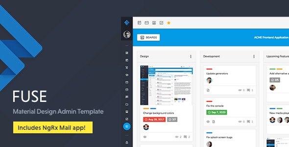 Fuse – Angular 10+ Material Design Admin Template v20.0.0插图