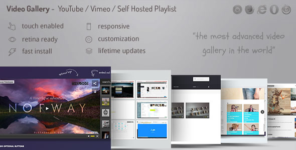 Video Gallery v12.25 –  WordPress视频库插件插图