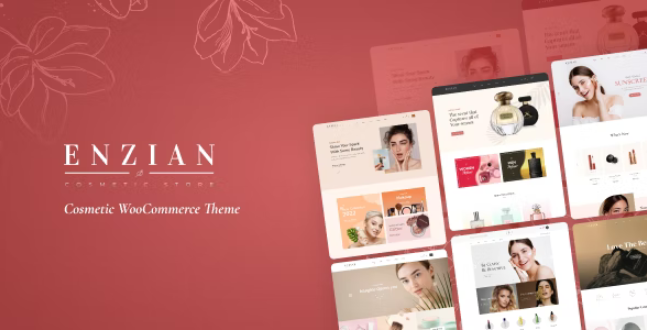 Enzian v1.0.2 – WooCommerce美容和化妆品主题插图