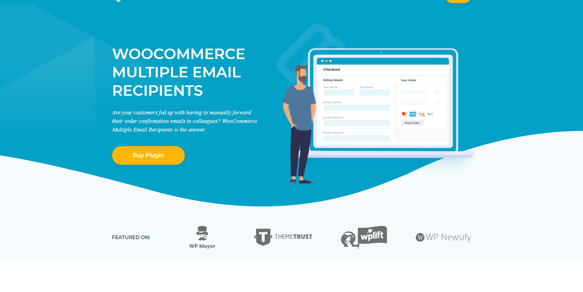 Barn2 WooCommerce Multiple Email Recipients v1.2.12（已汉化）- 收件人多个电子邮件插件插图