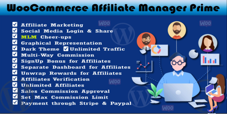 WooCommerce Affiliate Manager Prime v1.0插图