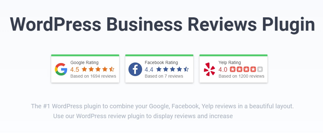 Business Reviews Bundle v1.9.29 – WordPress 商业评论包插件插图