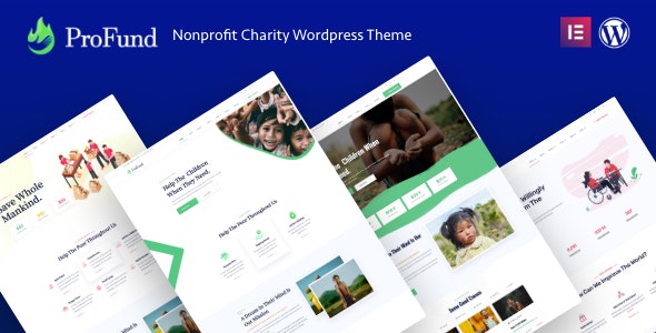 ProFund v5.0.0 – WordPress 非营利慈善主题插图