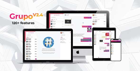 Grupo Pro v3.3 – 聊天室源码插图