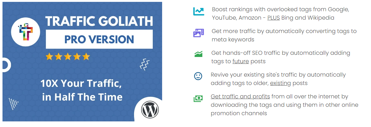 Traffic Goliath Pro v2.1.5 – 生成 100 个 Google 第 1 页排名插图