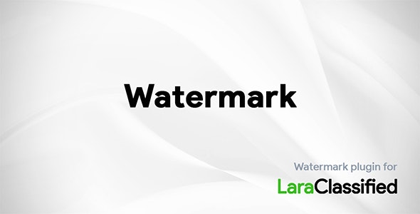 Watermark v 2.6 – LaraClassifier插件插图