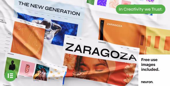 Zaragoza v1.0 –  WordPress创意组合主题