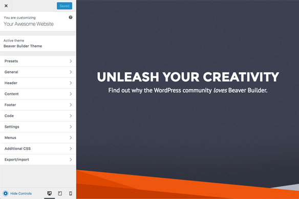 Beaver Builder v1.7.18 – WordPress Beaver Builder主题
