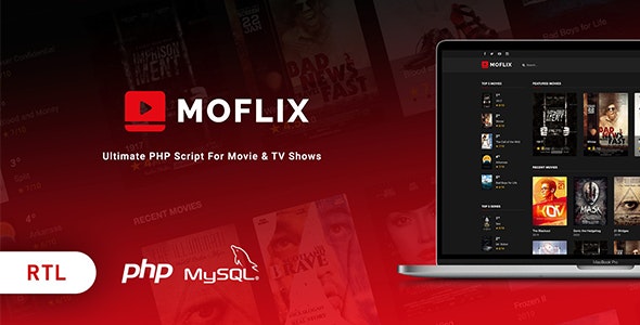 MoFlix v2.0.0 – 电影和电视节目的终极 PHP 源码