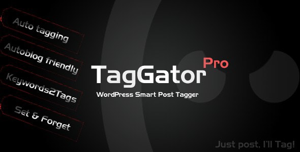 TagGator Pro v2.11 – WordPress 自动标签插件插图