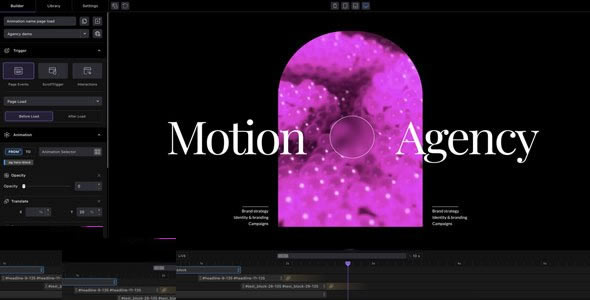 Montio.Page v1.3.0 –  WordPress 网站互动和制作动画插件插图
