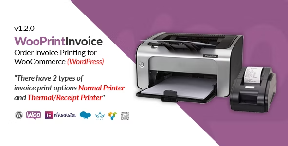 WooPrintInvoice v1.2.0独家破解（已汉化） – WooCommerce 订单发票打印插件插图
